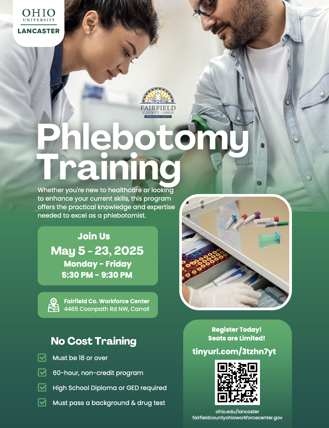 Phlebotomy Training ad